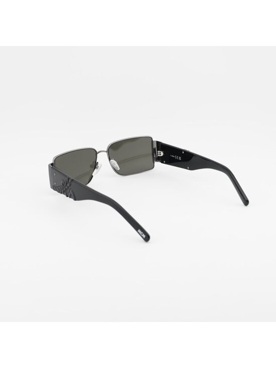 MCM MW0012 12A Sunglasses Dark Ruthenium Rectangle Frame, Dark Grey Lenses main image 9